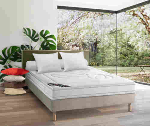 Le matelas en latex naturel Dunlopillo Hévéane