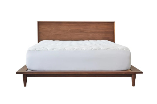 Surmatelas matelassé en fibre de bambou et polyester