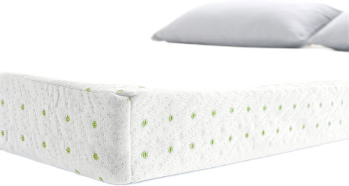 Surmatelas mémoire de forme à gel et housse en viscose de bambou